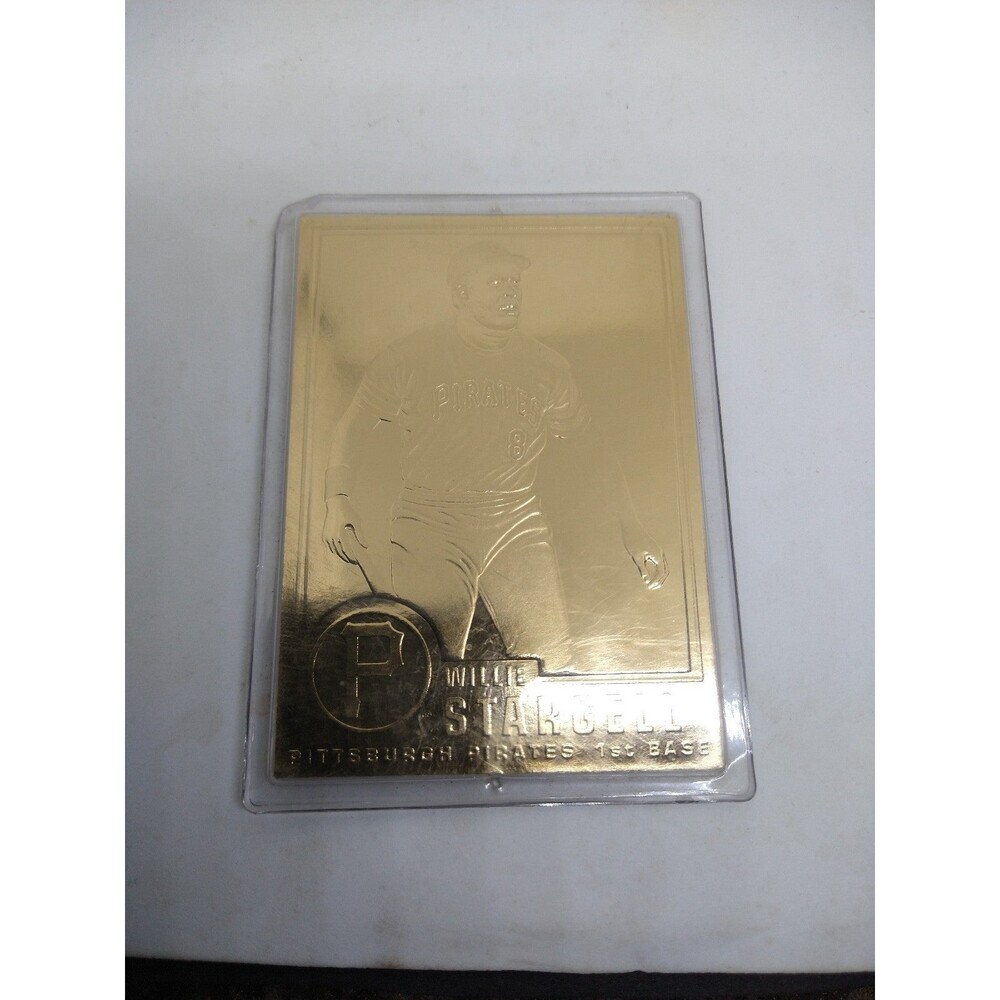 Danburry Mint-Gold Enclosed Willie Stargell Card